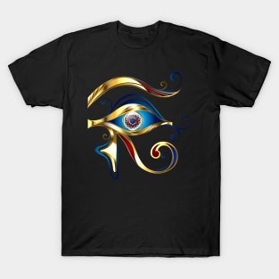 Gold Eye of Horus T-Shirt